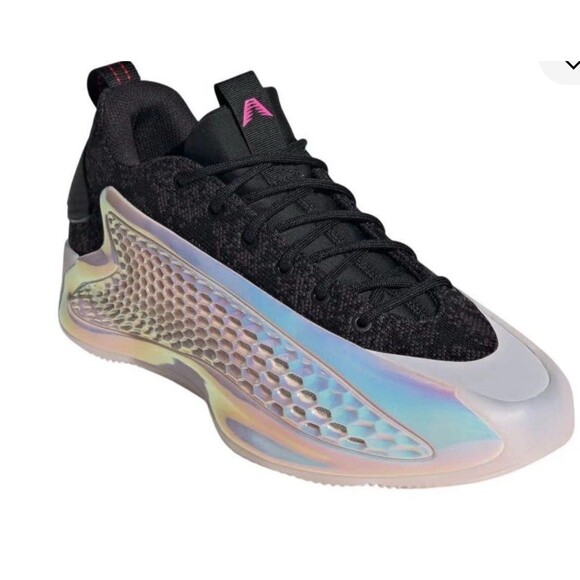 Mens Size 11.5 Adidas AE 1 Low Year of the Snake Iridescent Basketball Shoes New - Picture 3 of 6